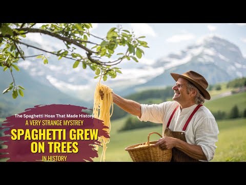 When People Believed Spaghetti Grew on Trees - The Spaghetti Hoax That Made History