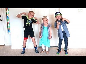 👔👗KIDS CLOTHES SWAP CHALLENGE! 👨🏼👩🏻👦🏽👧🏽👦🏽👶🏼 Siblings swap clothes!