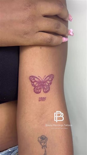 Bold and Free: The Unstoppable Butterfly Tattoo
