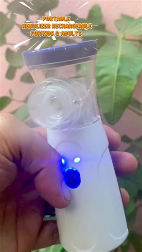 Portable Nebulizer: Rechargeable Solution for Easy Use