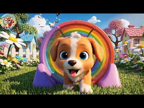 Bingo Heeler Played the Garden Hidey Tunnel 🐶🌻🕳️ | Fun Nursery Rhymes for Kids | Baby Songs
