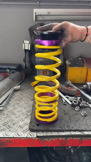 Lowering the Alfa Sportscar😍🔥#tuning #suspension #mechanic #diy #tools | Marius RBE