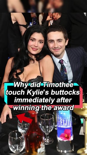 Timothée Chalamet's Award Moment with Kylie Jenner