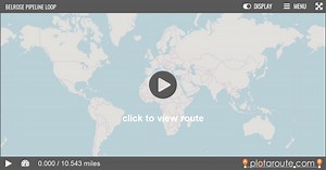 Belrose Pipeline Loop on plotaroute.com