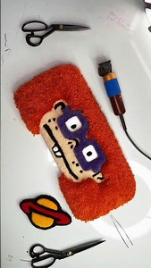 49K views · 618 reactions | ✂️Making  3D Keyboard Rug #asmr #work #satisfying | Daft Pink Art | Facebook