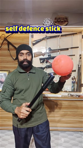 🇮🇳 Self defence stick with torch & teasure 🇮🇳