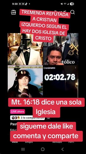 #protestante #catolicos #iglesiacristiana #pentecostal #livehighlights @Vamos ayudar con Primero @Juan el catracho @Pastor SOLDADO (Oficial) @SOLDADO ALEX