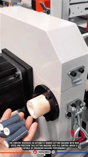 Innovation PLC Rubber Cutter: High Speed, Precision, Enhanced Performance #tech