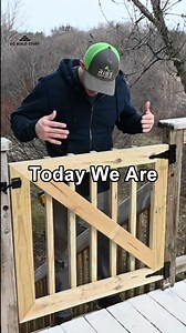 566K views · 2.6K reactions | How to build a wooden deck gate #deck #gate #gobuildstuff | Go Build Stuff | Facebook