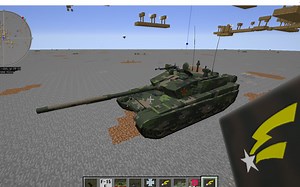 【火力与机动展示】Minecraft：mcheli扩展包之99A展示，打靶（doge）