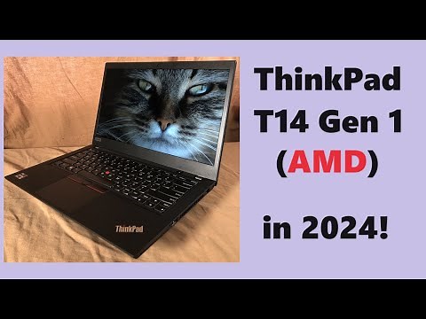 Lenovo ThinkPad T14 Gen 1 in 2024! Review, Gaming, & Video Editing
