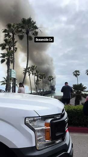 Beautiful Sunset at Oceanside CA Pier