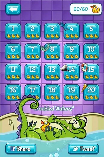 Where's My Water Level 2-10 Make A Wave (Troubled Waters) Game Walkthrough / Level Solution! Help!