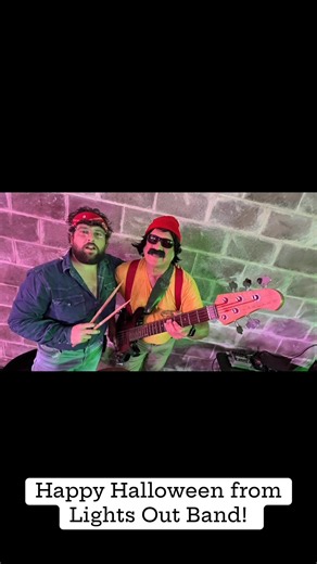 Happy Halloween from Lights Out Band of WI 2025! We had a blast at our annual Halloween show at Springfield Corners! #lightsoutband #wisconsinmusic #ClassicRock #countrymusic #DrummersRock #coverband #bandfamily #Halloween | Lights Out Band of WI
