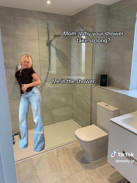 Sabrina Carpenter's Hilarious Shower Dance Moment