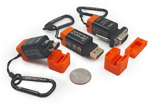 Openterface KVM-GO - An ultra-compact KVM-over-USB solution with HDMI, DP, or VGA video input - CNX Software