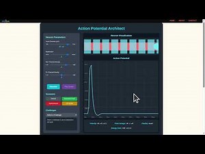 AI-Assisted Biomedical Simulation: Optimizing the Action Potential Architect
