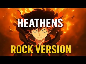 Nightcore - Heathens (Lyrics)⚠️ | twenty one pilots (The Animal In Me Rock Cover)