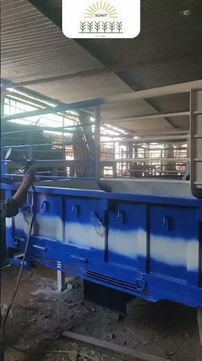 Industrial Spray Painting Using Air Compressor | Step-by-Step Process
