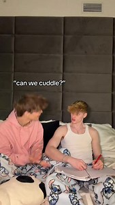 cuddles > homework @henrycmetzger . . . #couple #couplegoals #gay | Bbranson8