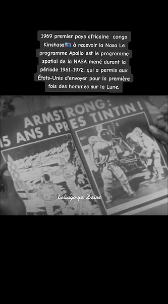 Congo Kinshasa : L'Honneur d'Accueillir la NASA en 1969