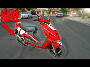 my NEW SUPER RARE Malaguti Phantom F12 two Stroke Scooter!