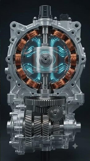 ⚡ Inside an Electric Motor