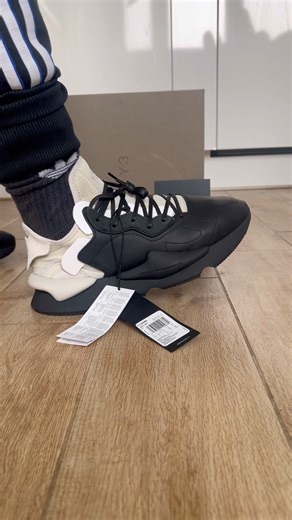 These Y-3 Kaiwa Are NOT for Everyone 🖤🤍 #adidas #yohjiyamamoto #y3