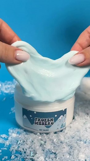 ❄️✨ Welcome to the Frozen Iceberg experience  DIY slime perfection, soft baby blue topping, shiny sprinkles, and a clay iceberg ready to smash and mix 﫶 It’s cold and sooo satisfying to put together  Basically Elsa’s dream slime   Available now in our Holiday Restock but hurry, this one melts fast ⏰ #FrozenIcebergSlime #HolidayRestock #ChristmasSlime #WinterVibes #UKSlimeShop | Mochi Slime | Facebook