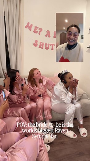 Jacqueline on Instagram: "Do you think @r.leonce liked her surprise? 😂 This was the very first thing I did when I started planning her bachelorette, and was easily the highlight of the weekend (and possibly her life haha). Biggest thank you to Raven Symone for sending the actual sweetest video she could have sent. 😭 #bachelorette #reactionvideo #ravensymone #theprincessdiaries #cameo"