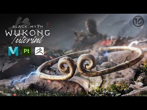 Black Myth: Wukong – Headband Scene 3D Tutorial Part 10 #3d #tutorial #vfx #youtube @BlackMythGame