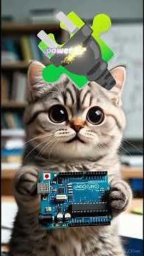 Cute Talking Cat Explains Arduino Uno 🐱⚡ | Easy Electronics for Kids |@cocomelon