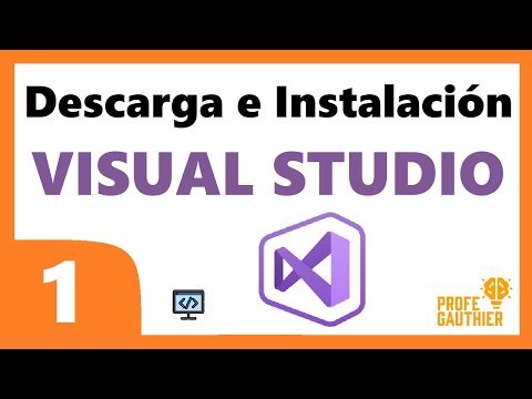 🟣 CLASE 1 - VISUAL STUDIO DESCARGA E INSTALACIÓN 💻