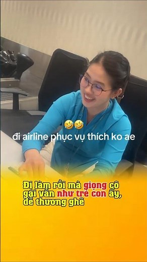 Cô Tiếp Viên Dễ Thương #funny #hai #haihuoc @gio_dong_lao #gio_dong_lao