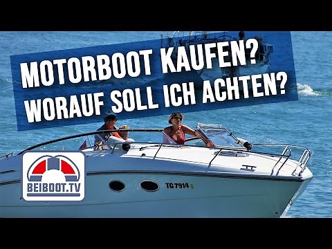 ⚓ Buying a used motorboat? What should I look for? Tips / Check / Inspection / Sports boat