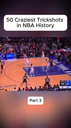 50 Craziest Trickshots in NBA History #fyp #nba #basketball #trickshot