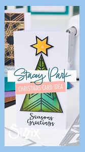 Have you checked out Star Bright (666698) from Stacey Park's latest Seasonal Collection? We love the versatility of this design! While the full design is gorgeous, why not use the design to create a fabulous Christmas tree? Pete uses a Triangle die from Stacey's Fanciful Framelits (666699) to create this simple but impactful design! Want to see even more inspiration for using this fabulous die set? Head on over to our Instagram account as Pete shares plenty of inspiration and a full tutorial usi