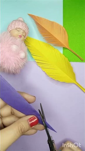 DIY Paper feather
