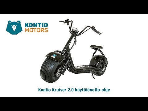Kontio Kruiser 2.0 Käyttöönotto