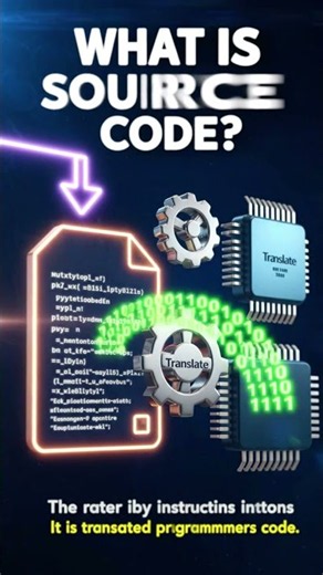 What Is Source Code? Programming Basics Explained in 8 Seconds | Coding for Beginners