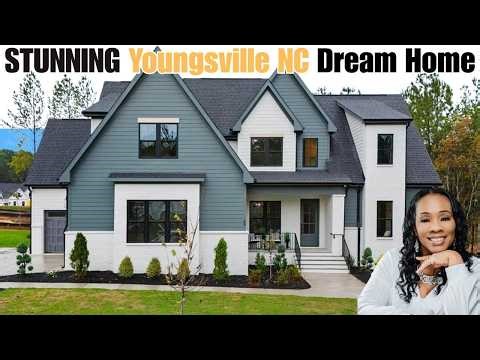 $1.125 Million | Inside a Gorgeous Youngsville NC Luxury Home | Custom Finishes + Dream Kitchen