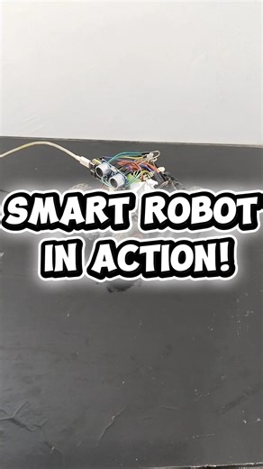 Hand Detect Robot Car 🚗 #shorts