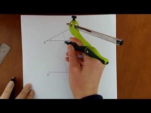 Reproduire un angle en utilisant le compas et la règle