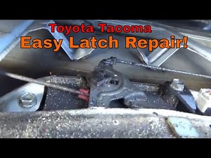 Toyota Tacoma Tailgate Won't Open, Easy Fix!