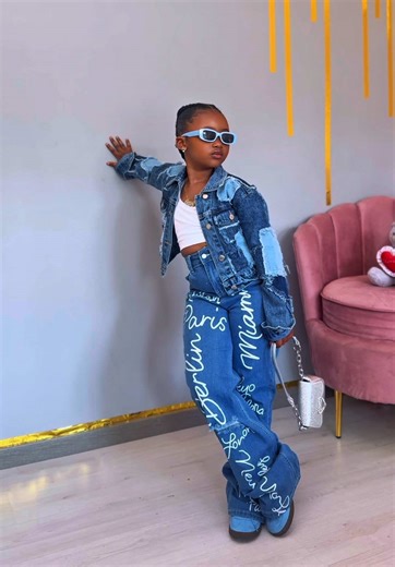 Outfit Inspiration with Mini City Ripped Jeans & Jacket