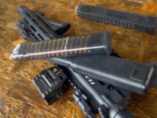 FX-9冲锋枪实弹射击