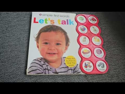 Review | Simple First Words Let's Talk Board