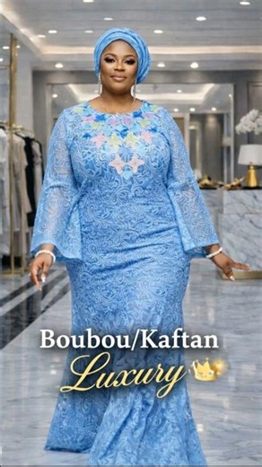 Boubou/Kaftan Madam Luxury 👑✨ | Elegant Owambe Guest Style