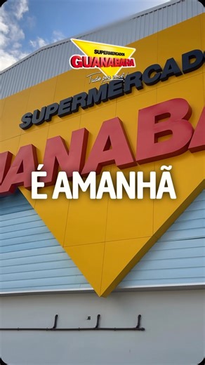 Supermercados Guanabara on Instagram: "É amanhã! O Guanabara está chegando no Recreio com uma megaloja novinha pra você aproveitar! Corredores amplos, mais conforto e o maior mix de produtos do Rio. 💙 É nesta quinta, 27/03. Não perca! Av. das Américas, 16880 #supermercadosguanabara #tudoporvocê"