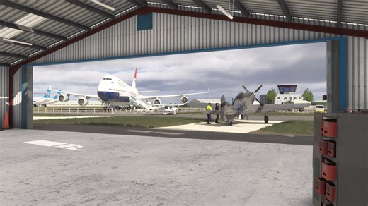 Burning Blue Design releases Cotswold Airport (Kemble) EGBP for MSFS - MSFS Addons